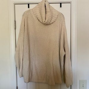 Cowl neck, oversized sweater